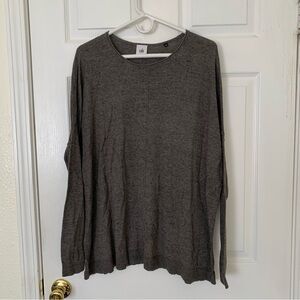 Cabi Dark Heather Grey Tuni Top S